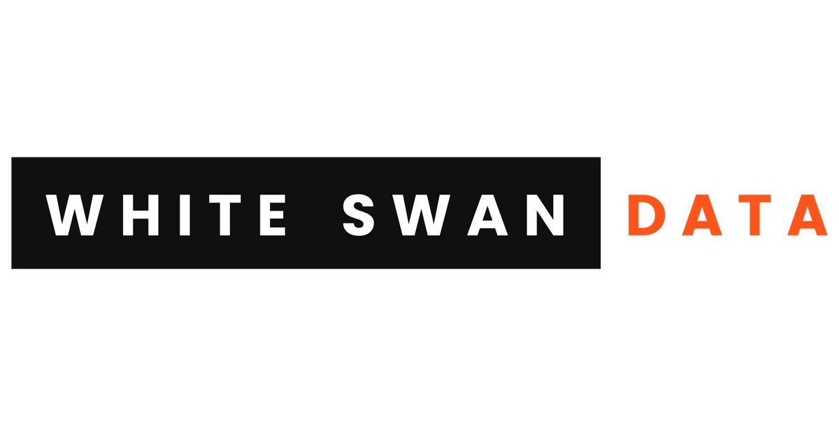 White swan data logo